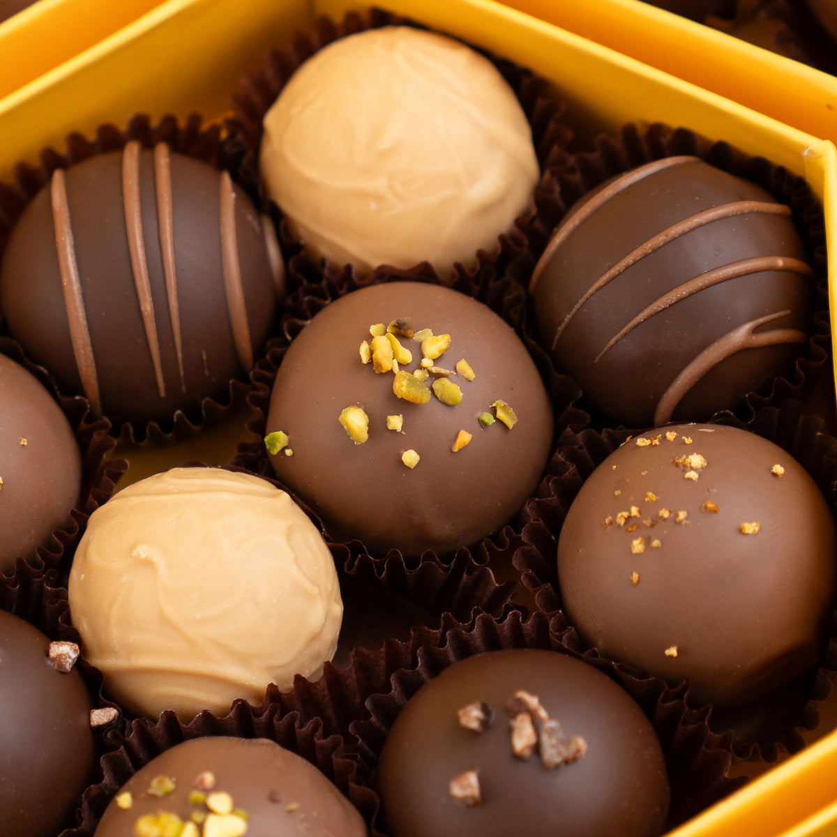 Caja de trufas