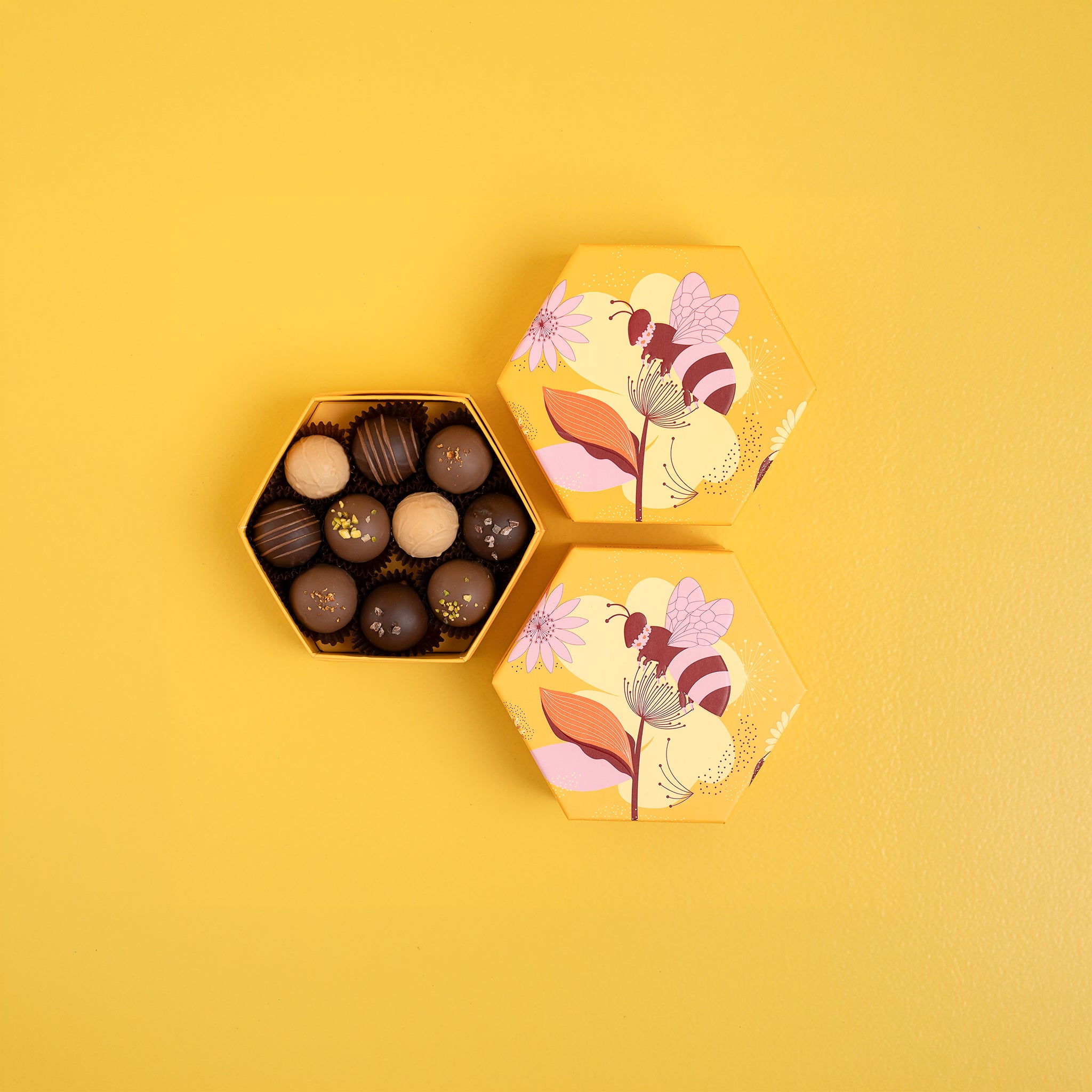 Caja de trufas